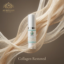 Aurelian House Nocturne Renewal skincare cream Retinol & Collagen Restored' text on a brown background