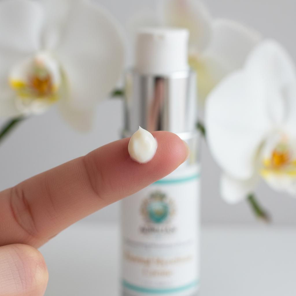 Eternal MycoLume Texture - Ivory cream reishi mushroom rejuvenating face cream by The Aurelian House
